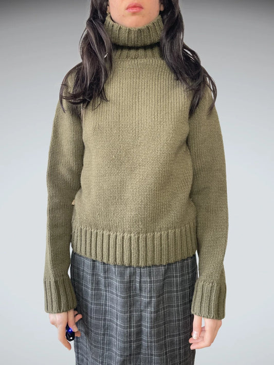 front view, Phard Turtleneck Jumper, vintage Y2K second hand piece