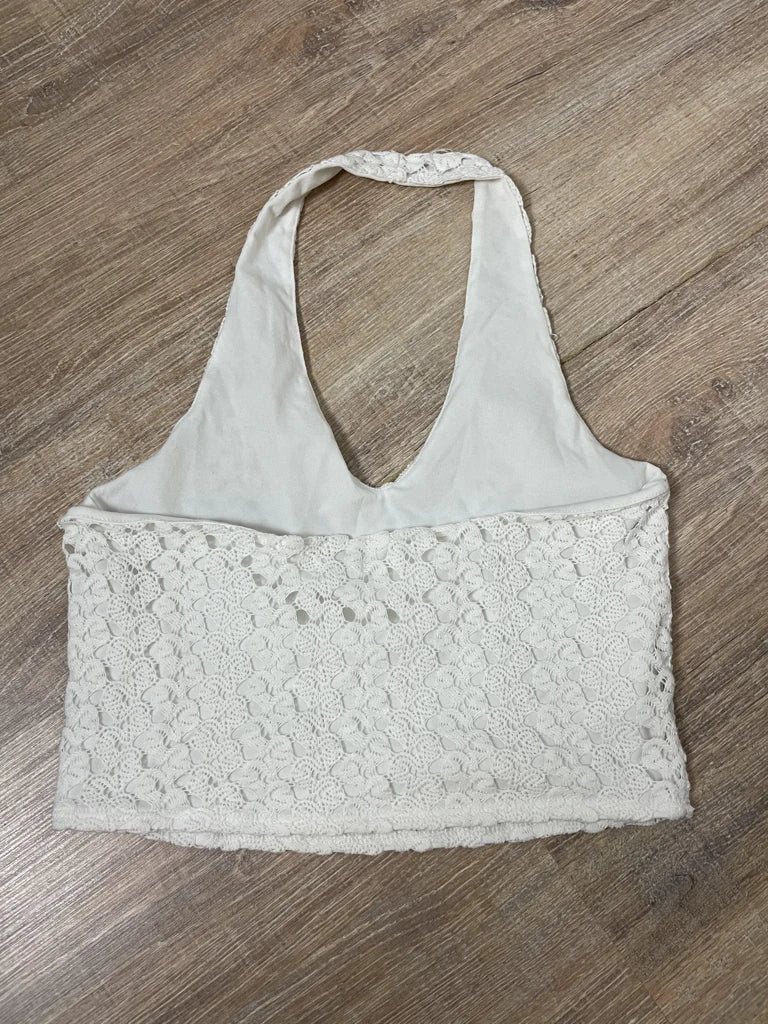 detail view, Garage Halter Top, vintage Y2K second hand piece, image 4