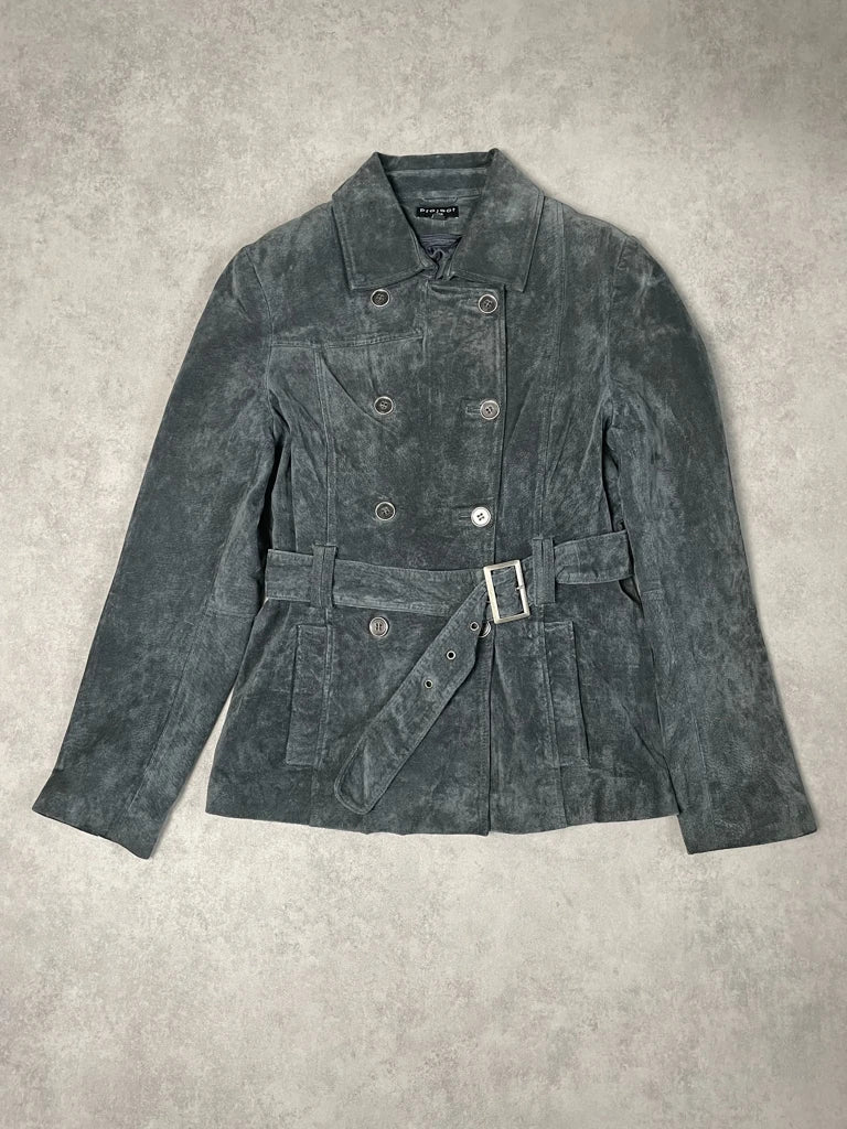 detail view, Project Leather Jacket, vintage Y2K second hand piece, image 6
