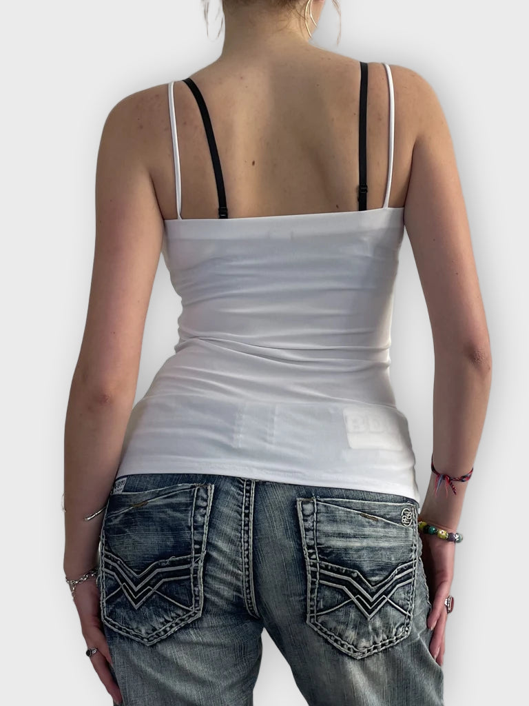 ice fairy – y2k sparkle tank (L)