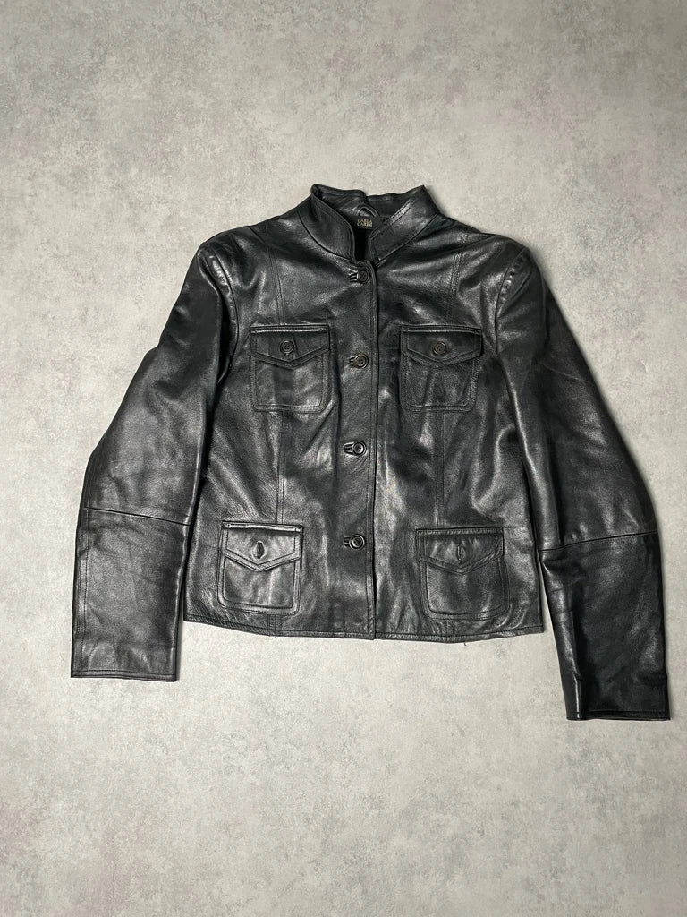 Carla Carini Leather Jacket (M)
