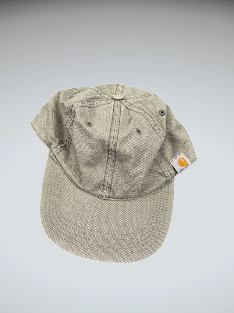 detail view, Carhartt Light Olive Cap (ONESIZE), vintage Y2K second hand piece