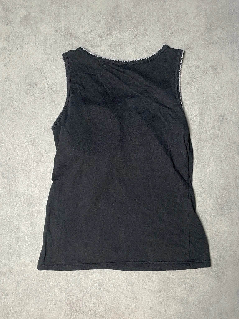 detail view, Tank Top with Padded Bra, vintage Y2K second hand piece, image 5