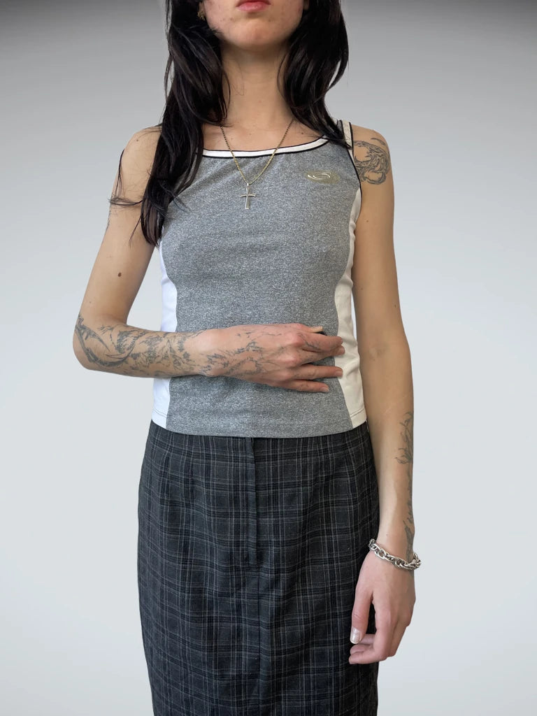 front view, Suprex Tank Top, vintage Y2K second hand piece