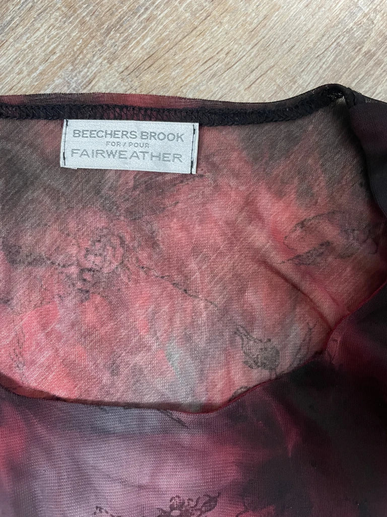 detail view, Beechers Brook Long Sleeve Blouse, vintage Y2K second hand piece, image 5