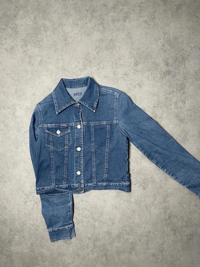 detail view, Sissy Missy Jeans Jacket, vintage Y2K second hand piece, image 4