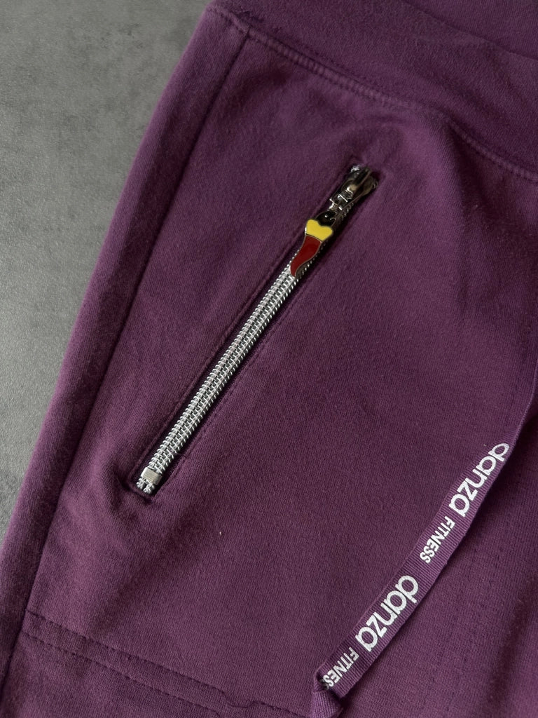 detail view, Danza Y2K Purple Sweatpants Set, vintage Y2K second hand piece, image 5