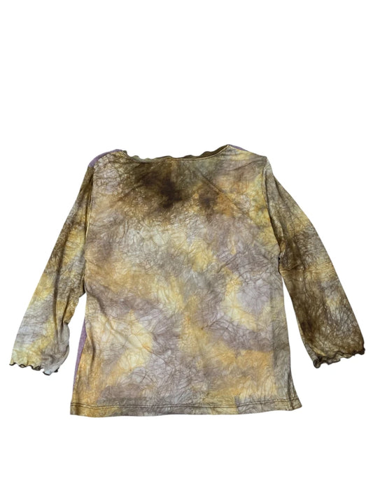 back view, Xcit Moda angel print top, vintage Y2K second hand piece