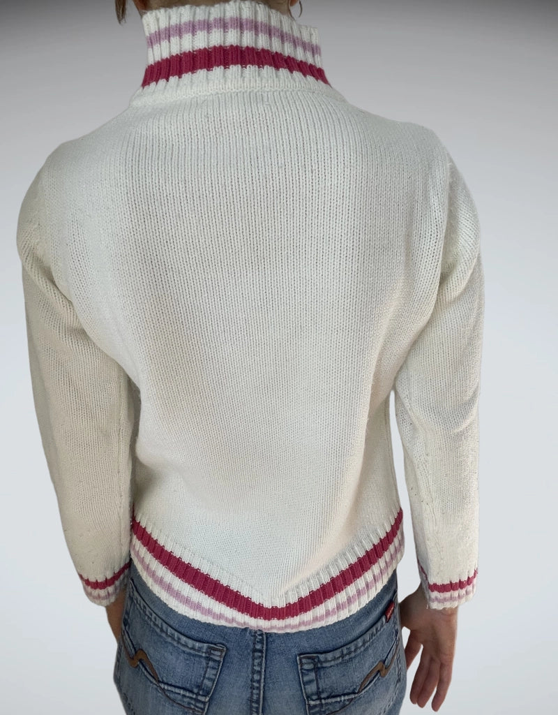back view, Javeline Sweater, vintage Y2K second hand piece