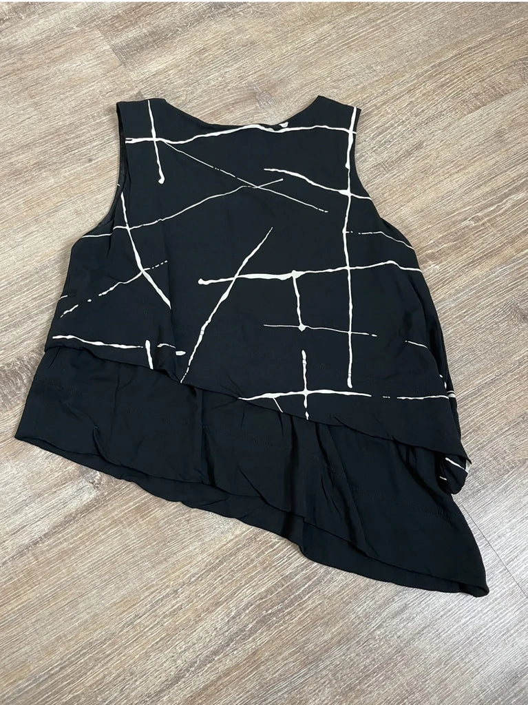 detail view, Collection Asymmetrical Top, vintage Y2K second hand piece, image 4