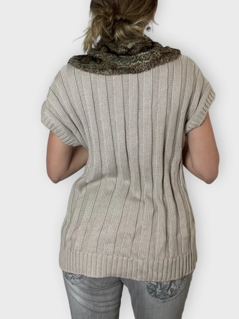 back view, Style & CO Vest, vintage Y2K second hand piece
