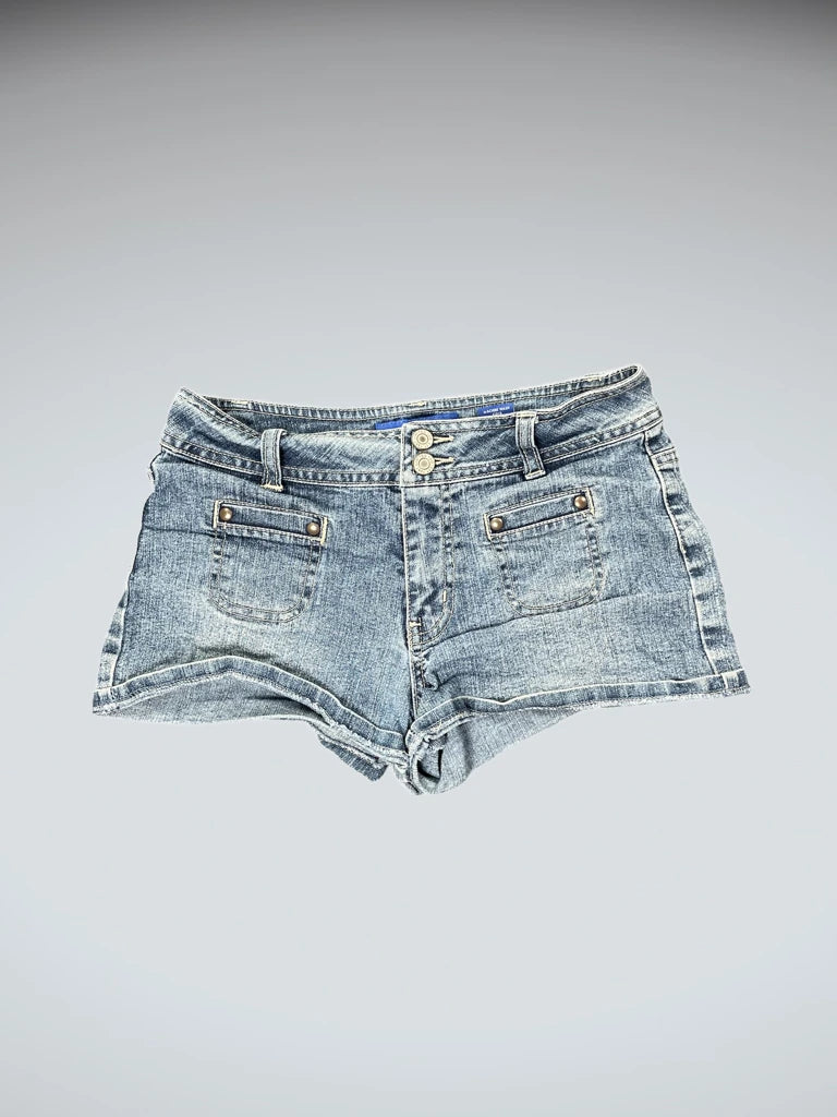 front view, Limited Too Classic Blue Vintage Denim Pants, vintage Y2K second hand piece
