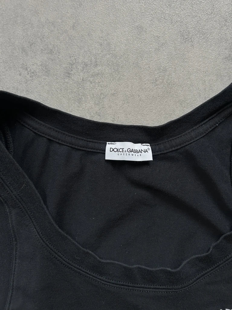 detail view, Dolce & Gabbana D&G 2000s Tank Top, vintage Y2K second hand piece, image 5
