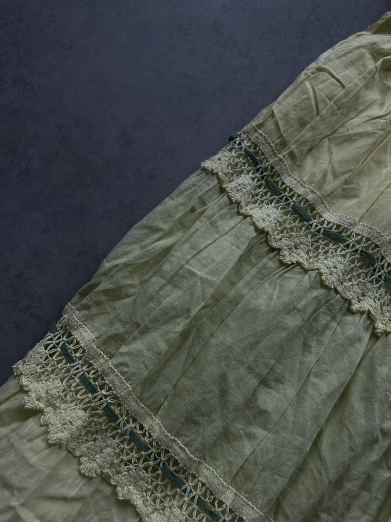 detail view, Pink City Summer Dress (One Size), vintage Y2K second hand piece, image 4