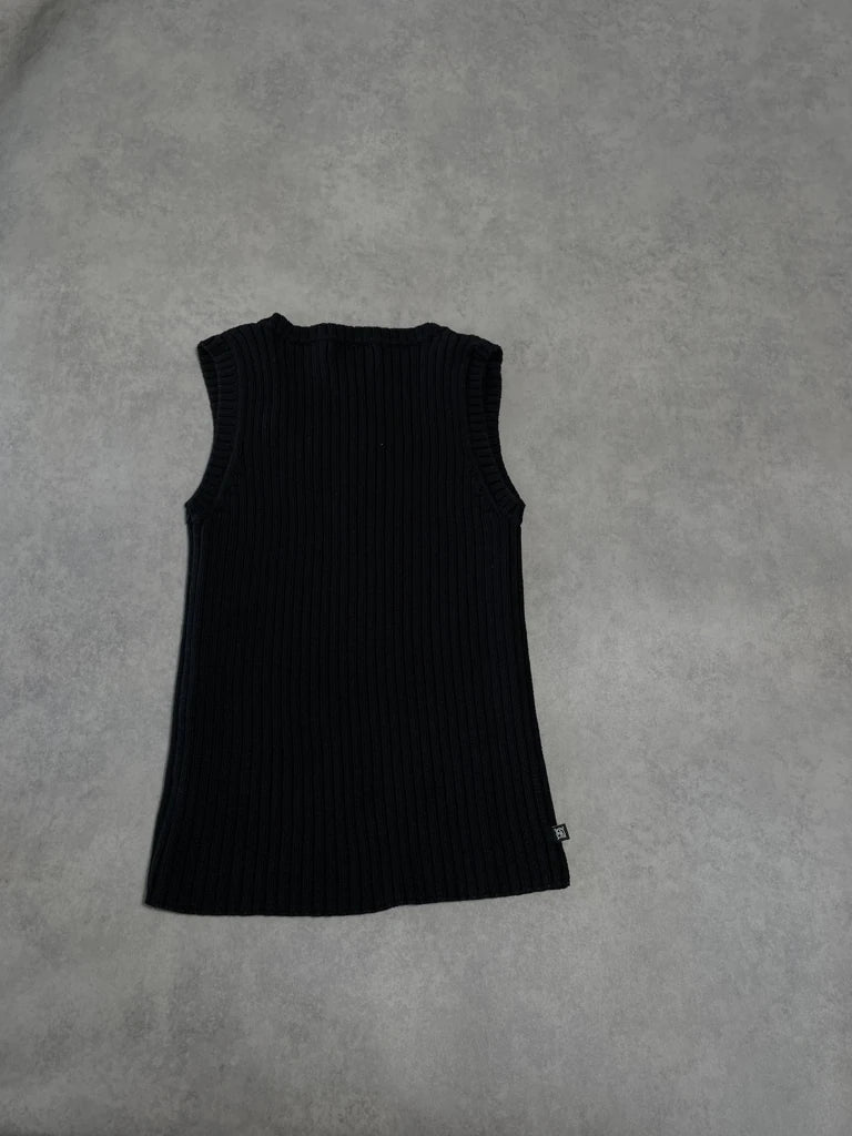 detail view, Polo Ralph Lauren Ralph Lauren Sleeveless Jumper, vintage Y2K second hand piece, image 5