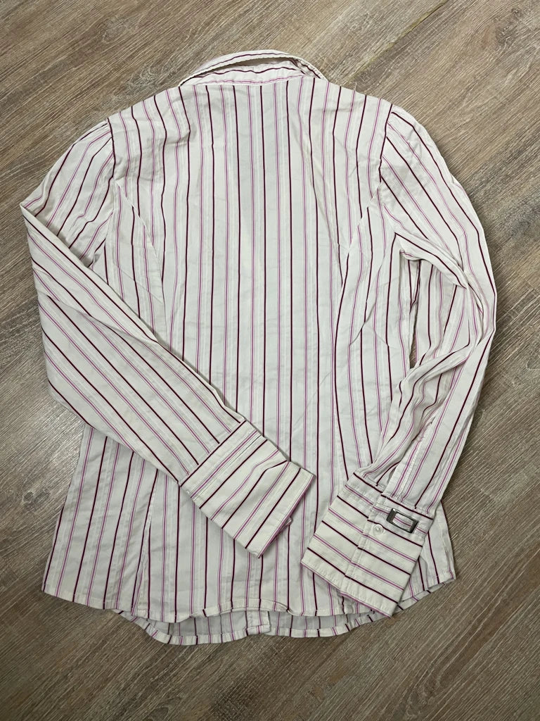 detail view, Express Design Studio Striped Shirt, vintage Y2K second hand piece, image 4