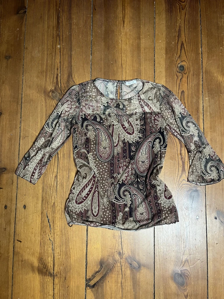Mesh Longsleeve with Print (M)