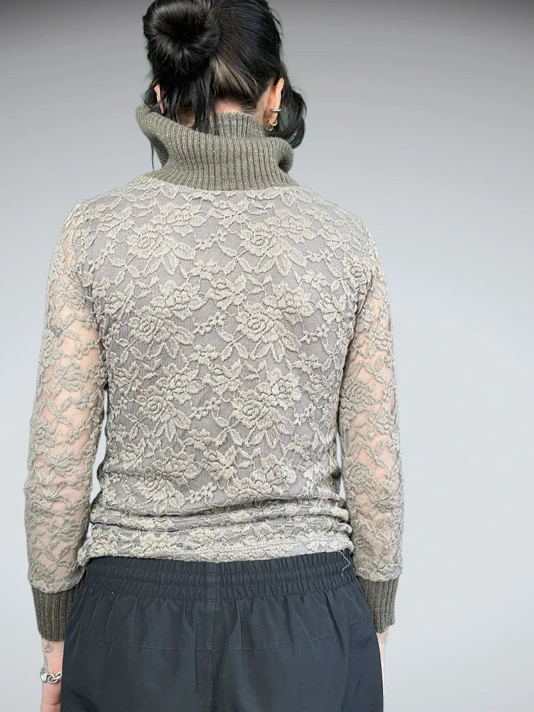 back view, Long Sleeve Shirt, vintage Y2K second hand piece