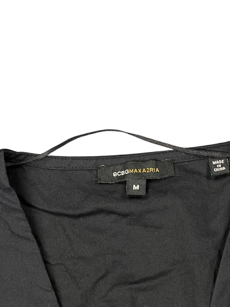 detail view, BCBG Elegant Open Black, vintage Y2K second hand piece