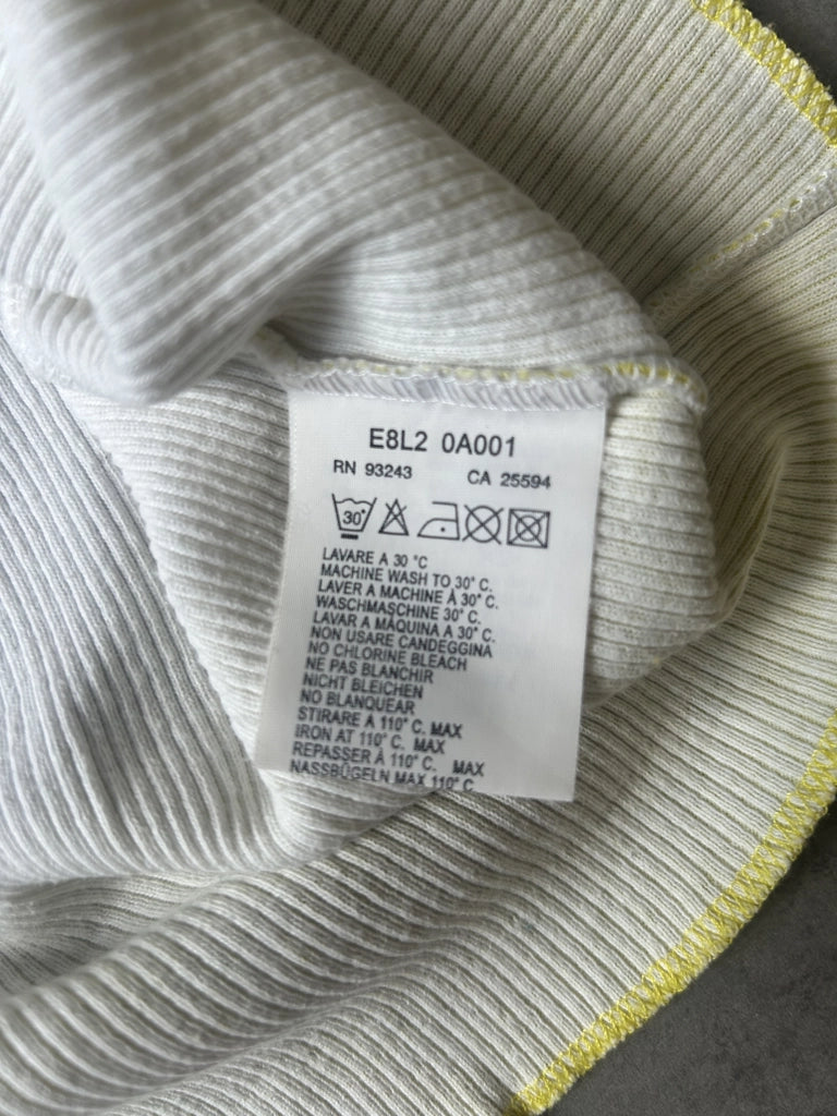 Y2K Sporty White Top (XXL)