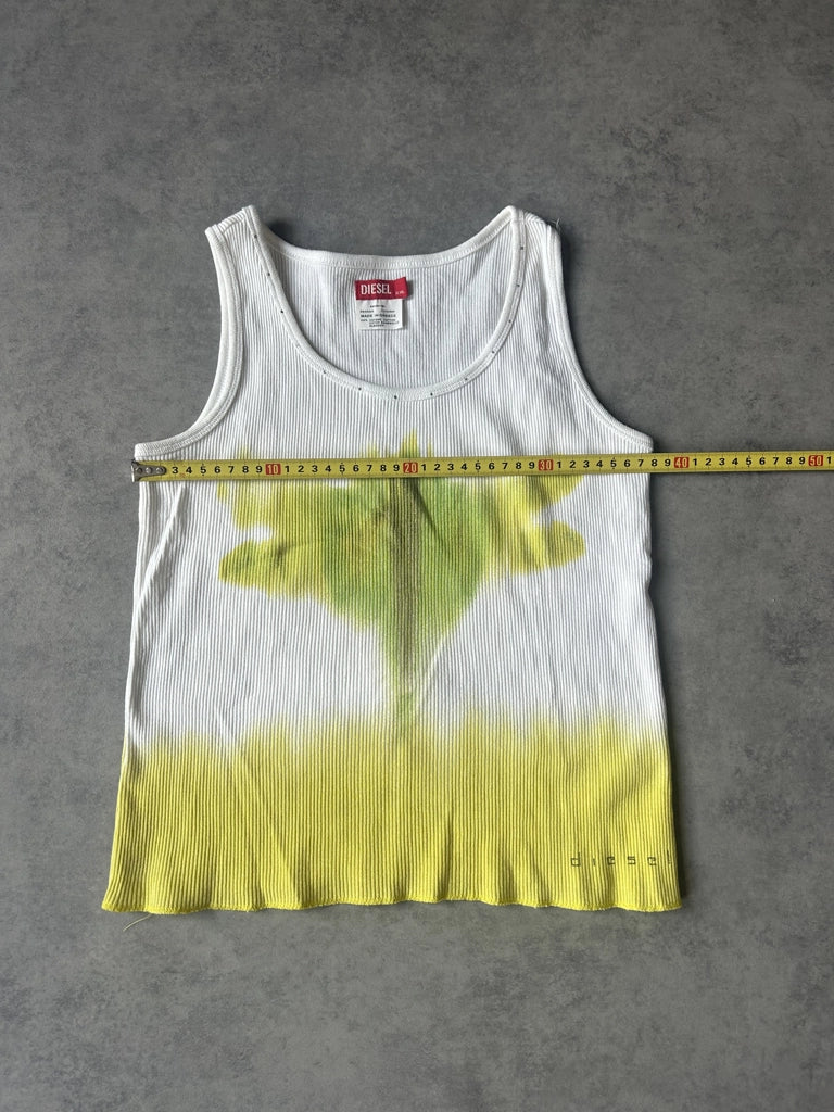 Y2K Sporty White Top (XXL)
