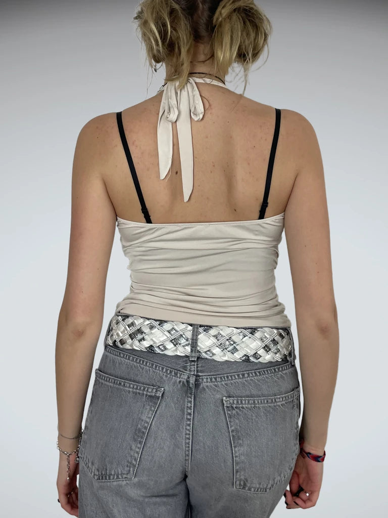 back view, Yuka THalterop, vintage Y2K second hand piece