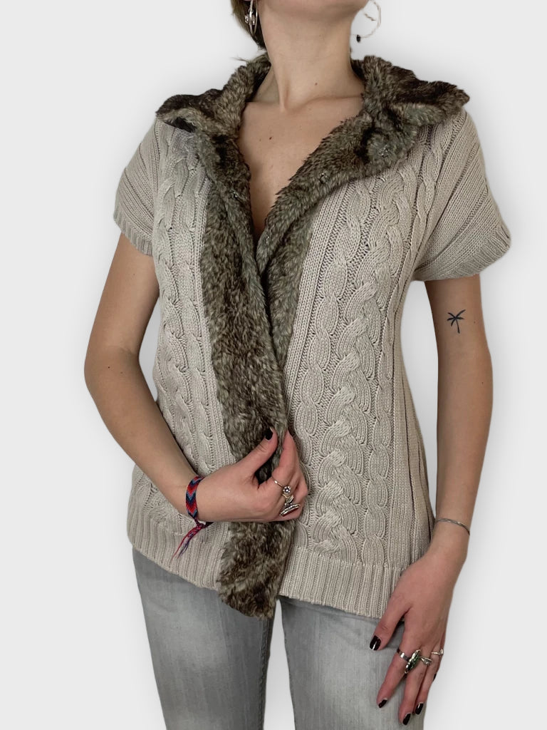 front view, Style & CO Vest, vintage Y2K second hand piece