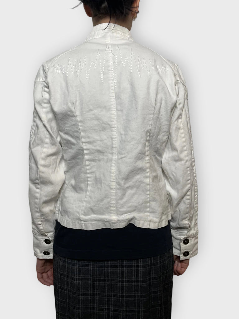 back view, Dolce & Gabbana Jeans Jacket, vintage Y2K second hand piece