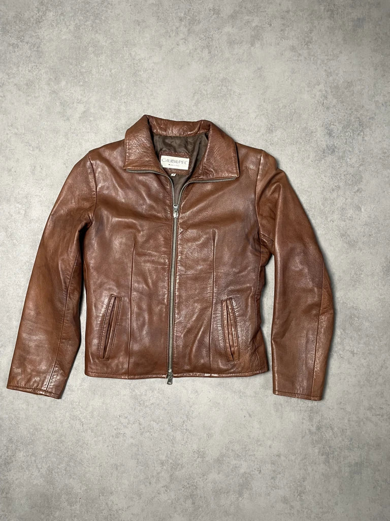 detail view, Giubipel JacketGiubipe l Leather, vintage Y2K second hand piece, image 6