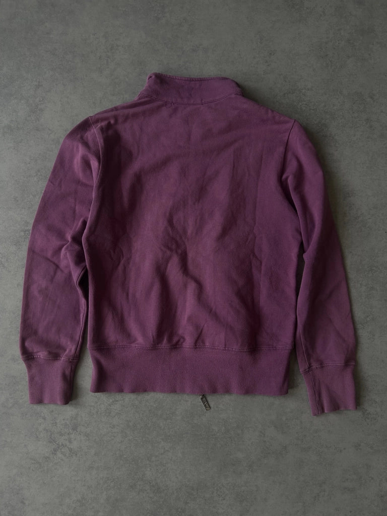 detail view, Danza Y2K Purple Zip-Up Jacket Set, vintage Y2K second hand piece, image 7