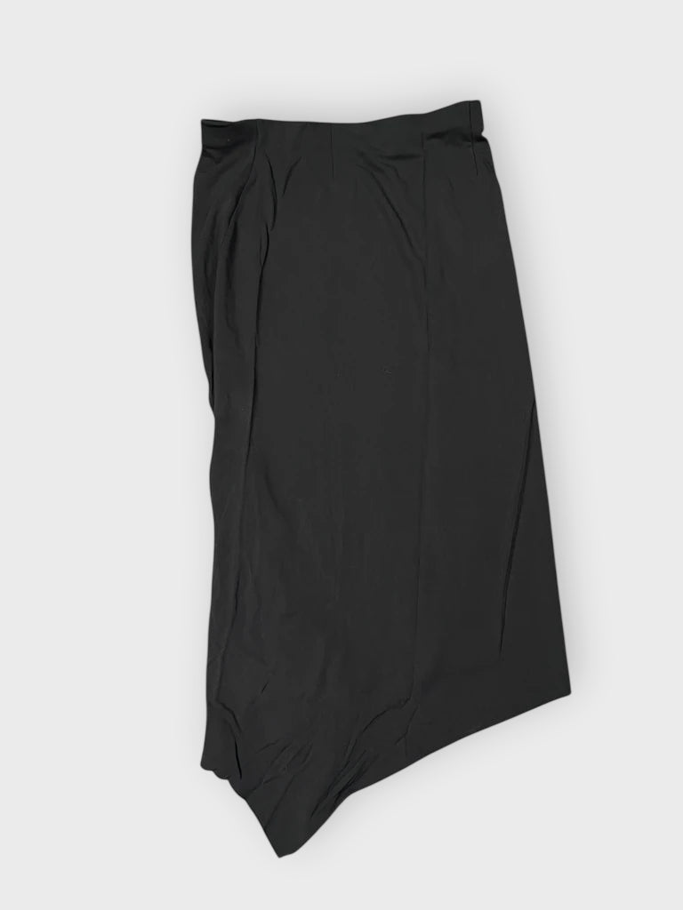 back view, Express Chic Asymmetric Skirt, vintage Y2K second hand piece