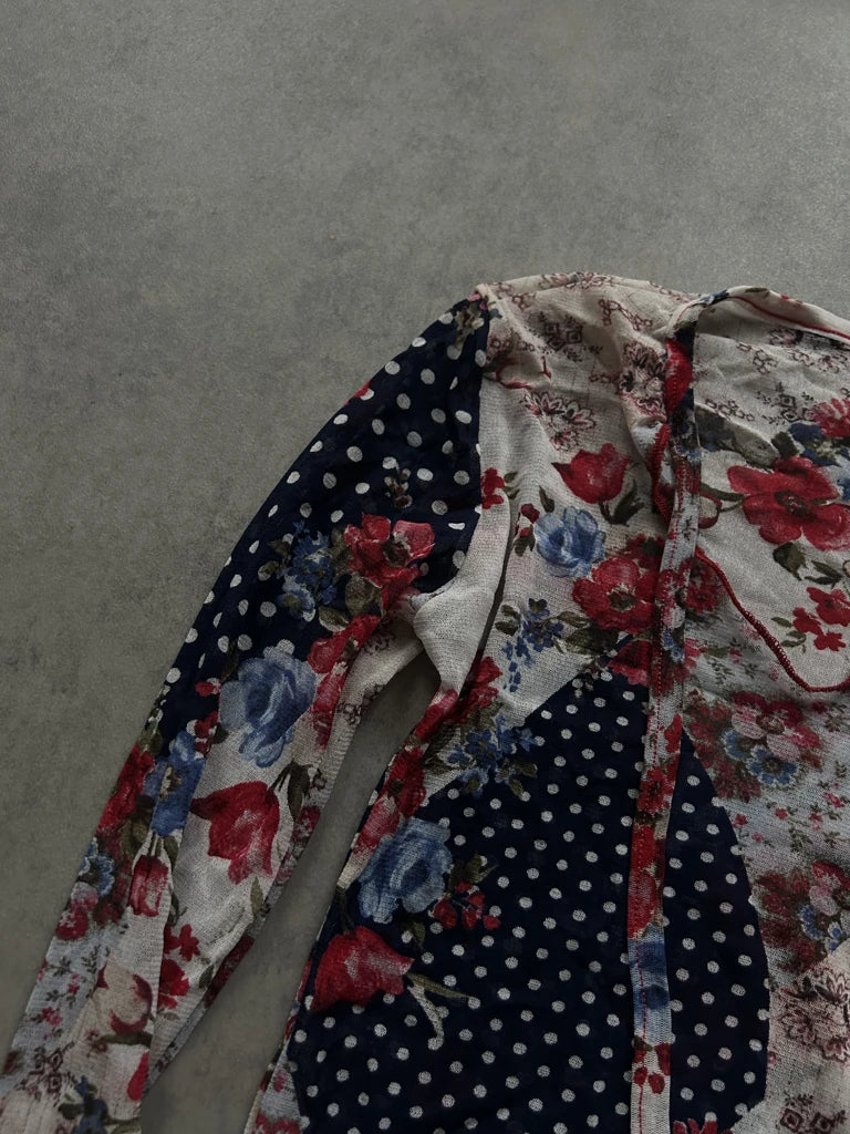detail view, Alma Aero Vintage Long Sleeve Top, vintage Y2K second hand piece, image 5