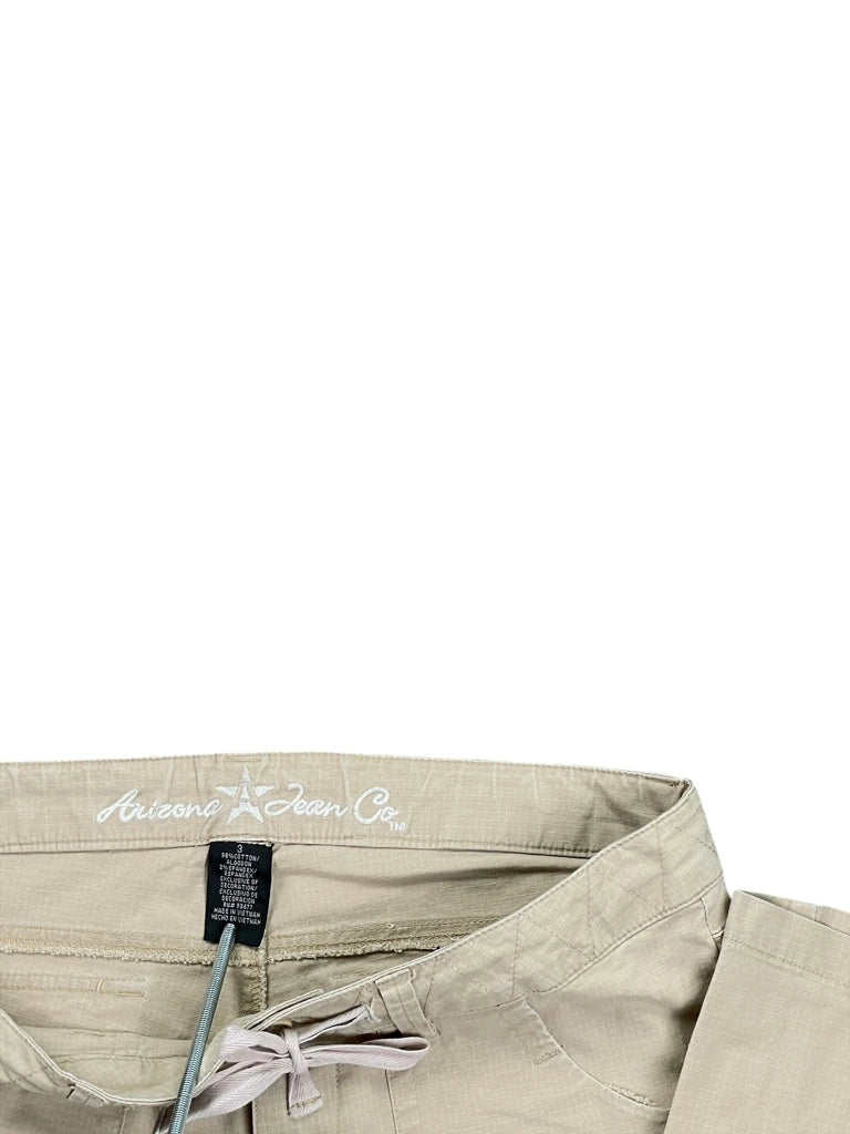 detail view, Arizona Jeans Arizona Beige Cargo Pants, vintage Y2K second hand piece