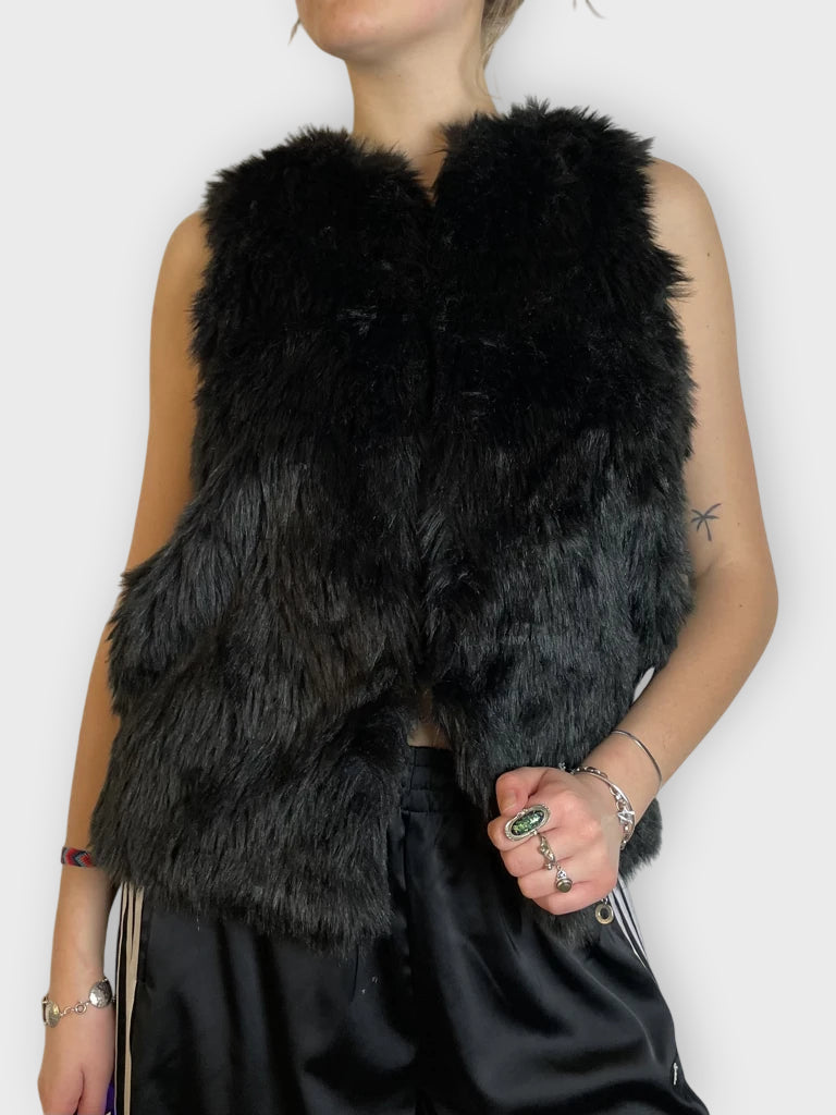 Faux Fur Vest (XS)
