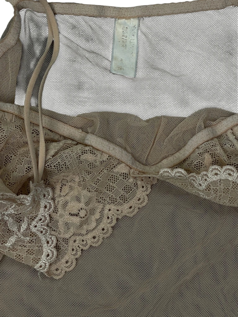 detail view, Passport Light Blue Shiny Pattern Dress, vintage Y2K second hand piece