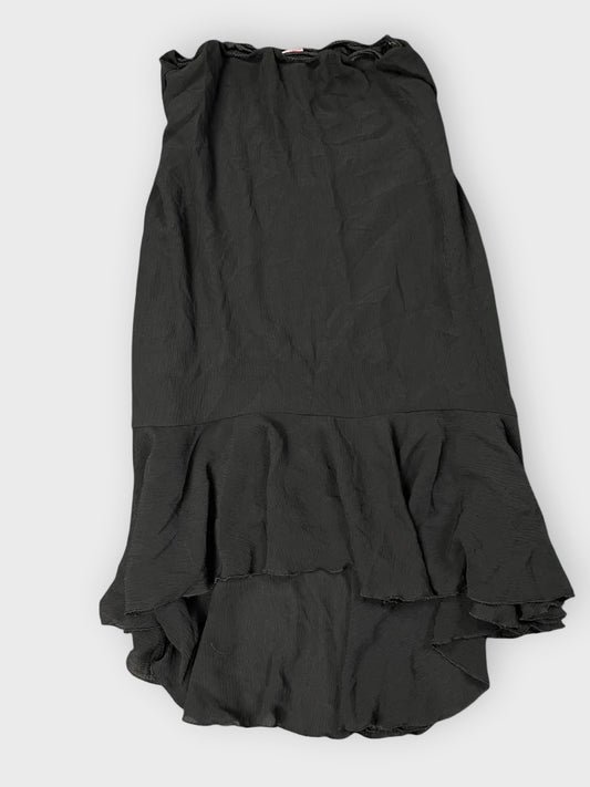 Midnight Ruffle Maxi Skirt (M)
