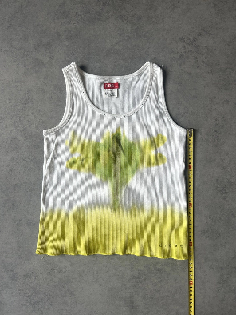 Y2K Sporty White Top (XXL)