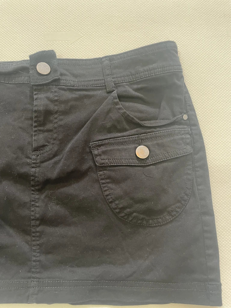 detail view, Motivi Cotton Mini S2000s kirt, vintage Y2K second hand piece, image 5