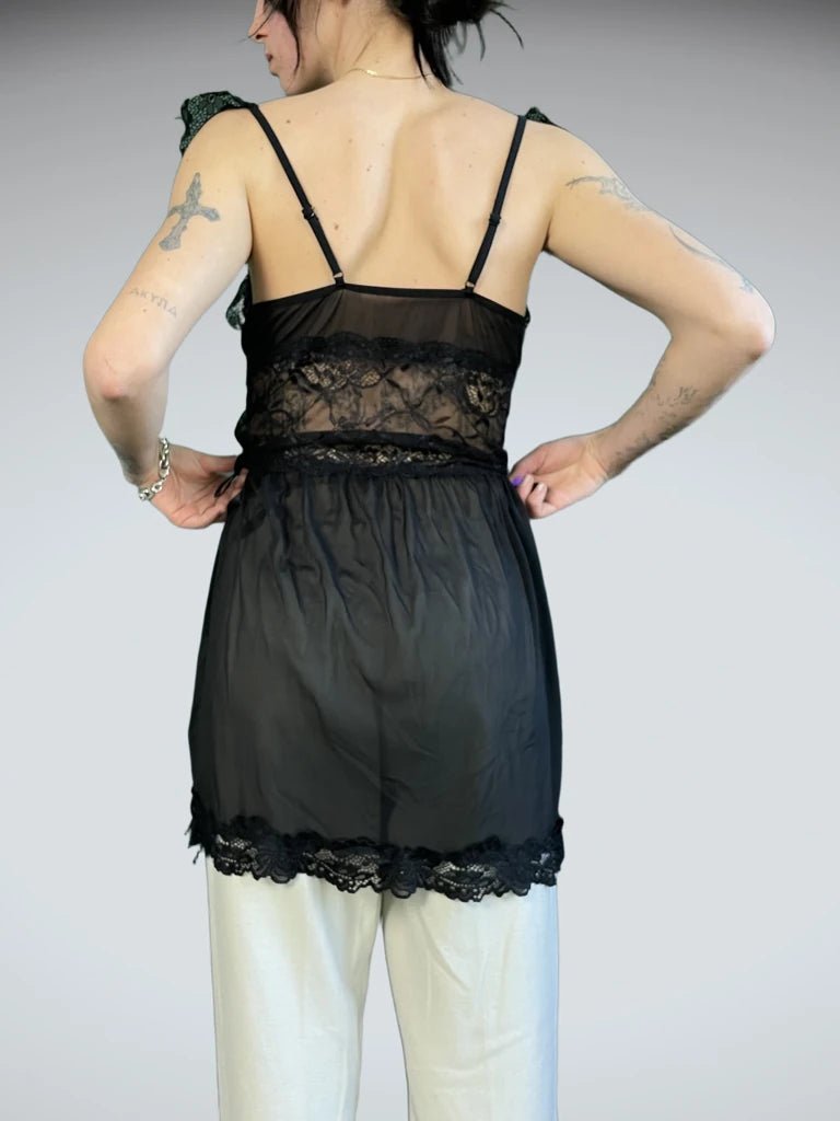 back view, Nemo Security Chic Dress, vintage Y2K second hand piece