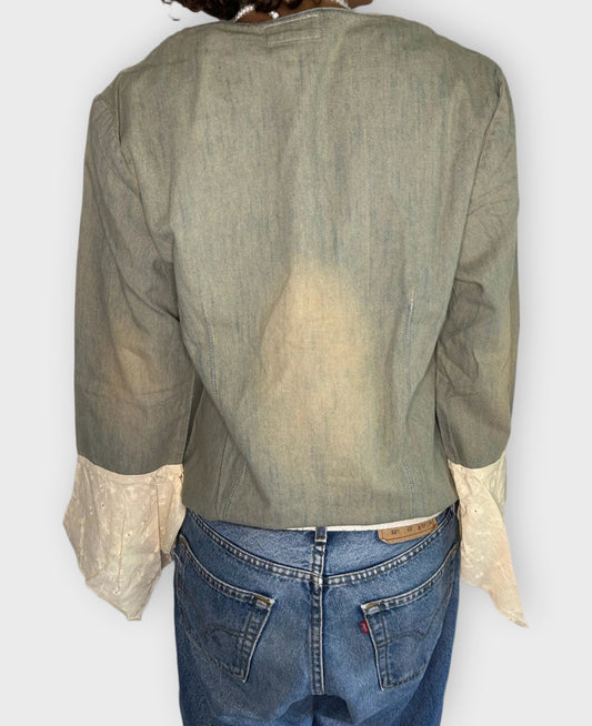 Y2K Flare Sleeves Top (M)