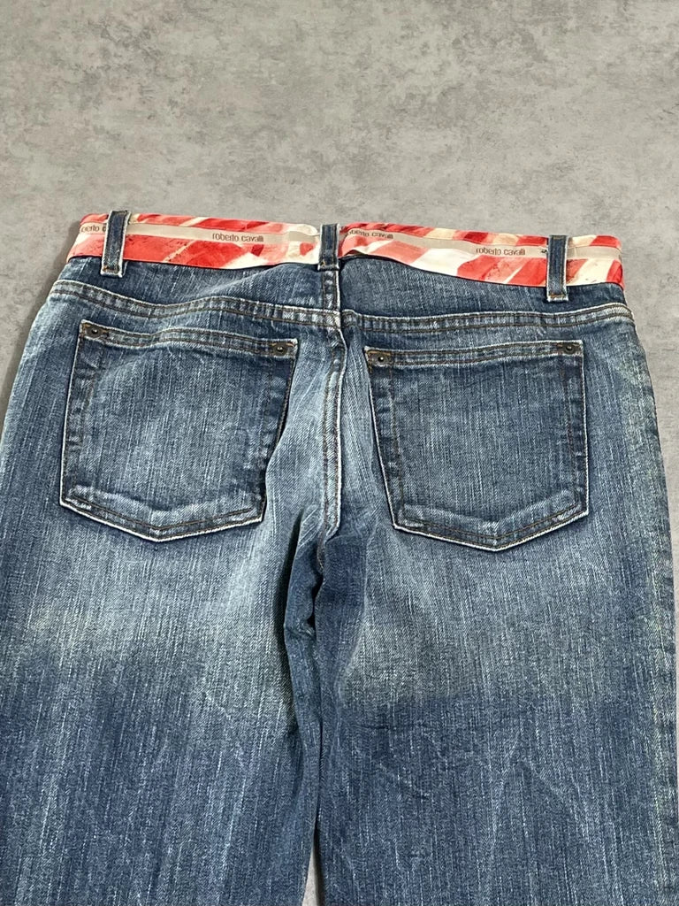 detail view, versace jeans, vintage Y2K second hand piece