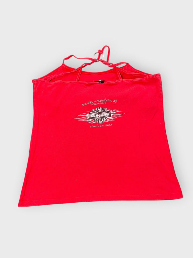 Crimson Harley Ring Strap Top (XL)