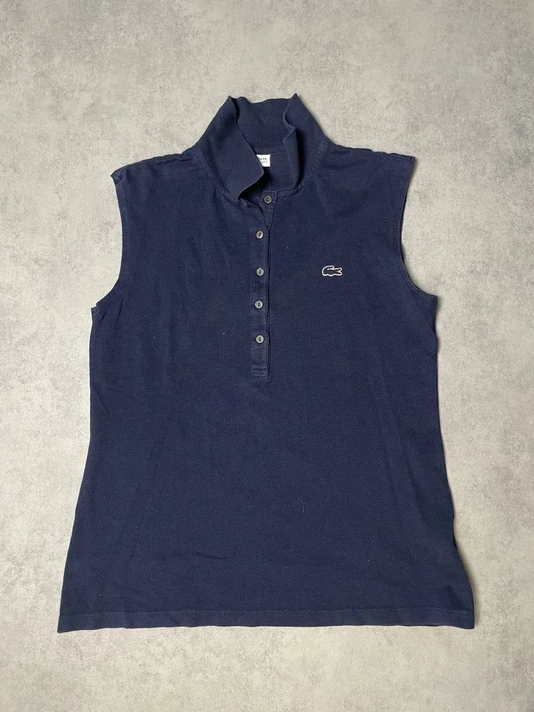 detail view, Lacoste Tank Top, vintage Y2K second hand piece, image 6