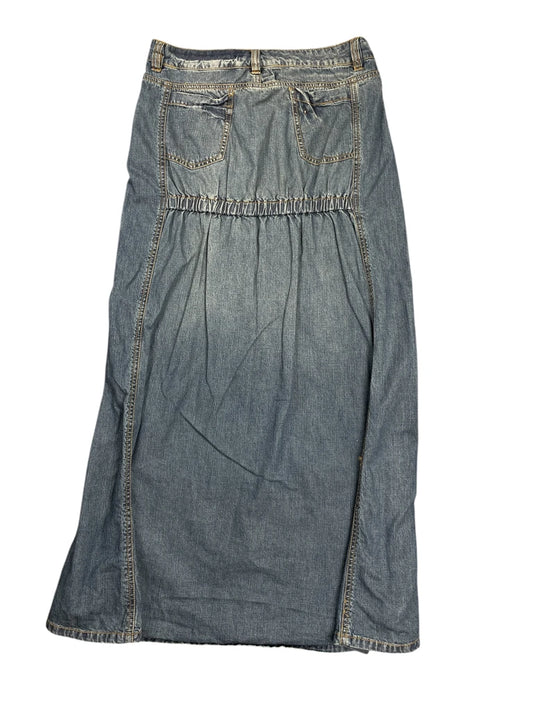 Mixit Blue Denim Maxi Skirt (S)