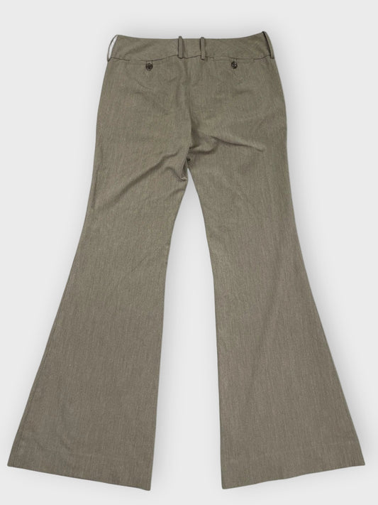 back view, The Limited Brown Tailored Suit Pants, vintage Y2K second hand piece