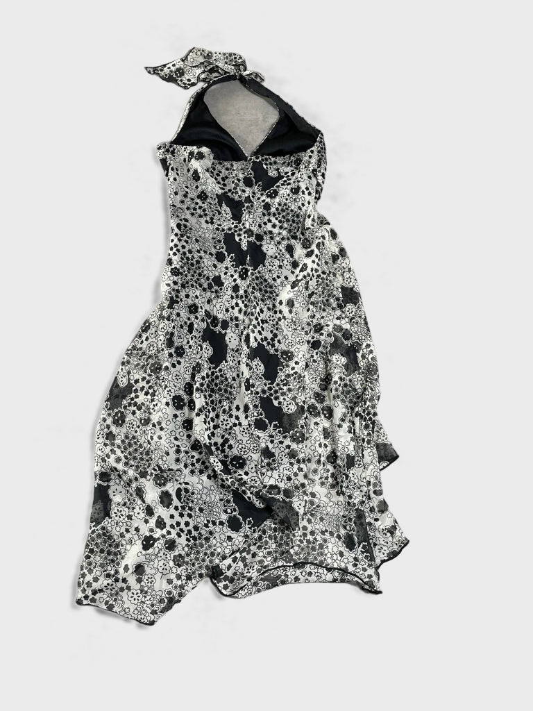 detail view, Speechless flower night dress, vintage Y2K second hand piece, image 5
