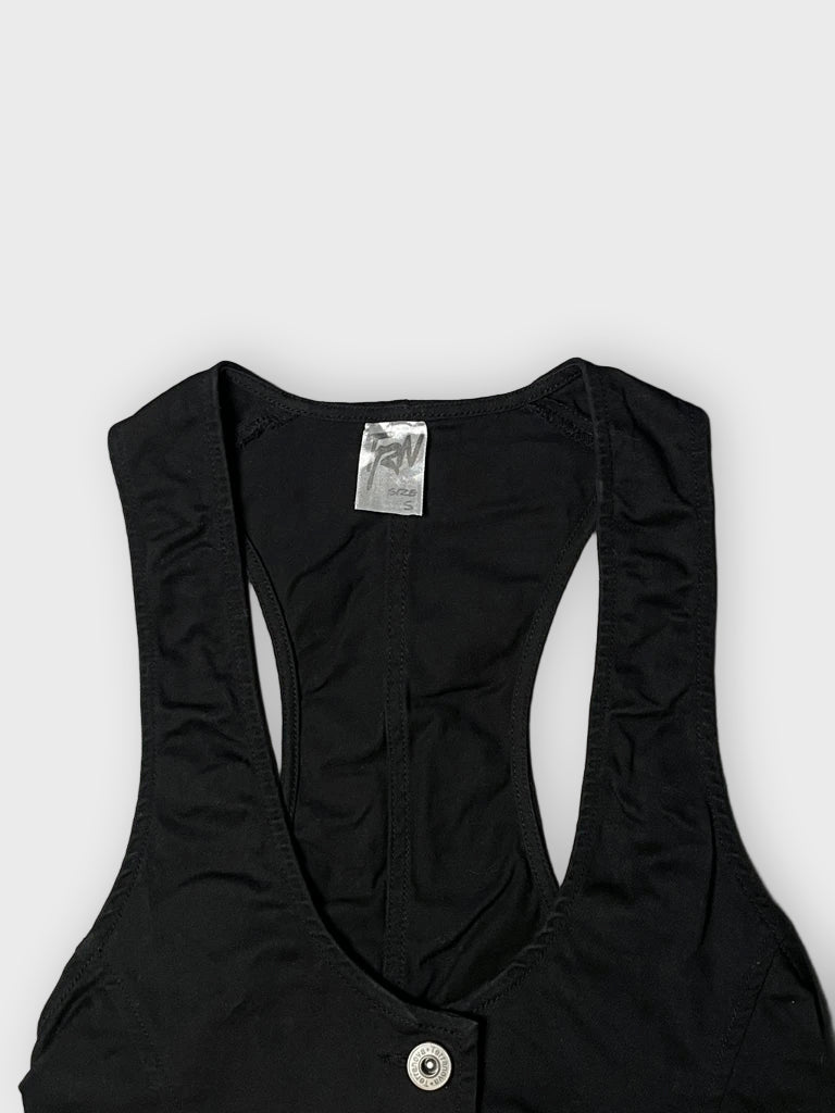 detail view, TRN Gilet, vintage Y2K second hand piece
