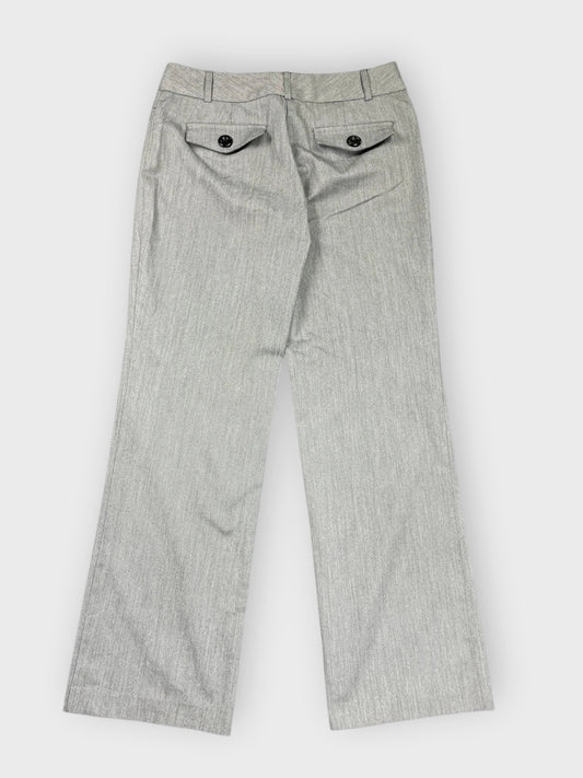 back view, Studio 1940 Grey Suit Pants, vintage Y2K second hand piece