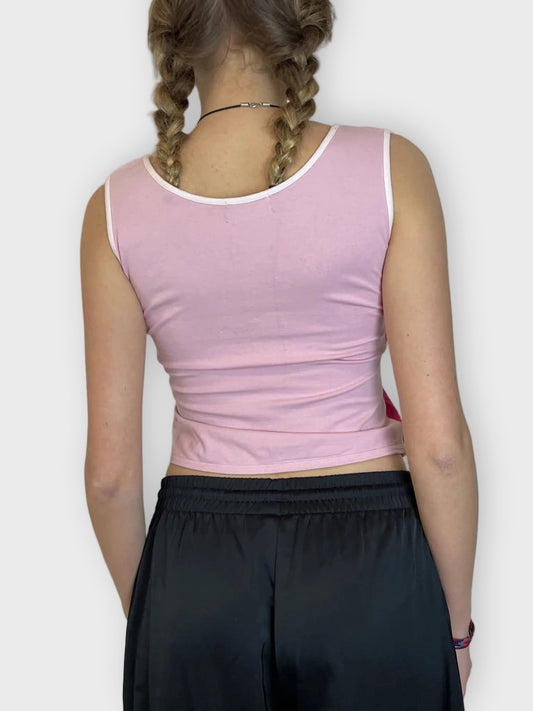 back view, Nina Top, vintage Y2K second hand piece