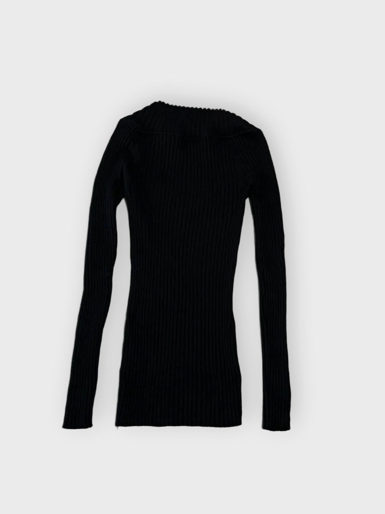 detail view, Love by Design V-Neck Jumper, vintage Y2K second hand piece, image 5